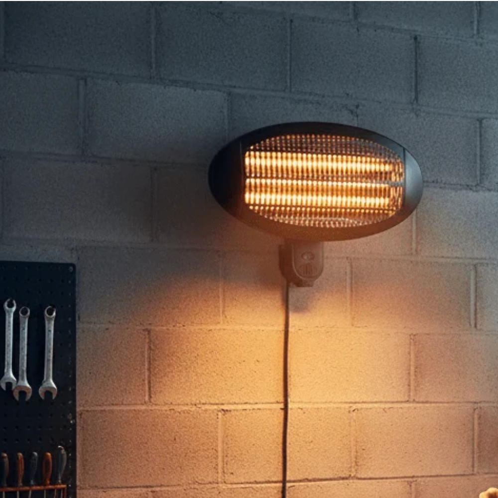 Whitehouse Lighting And Electrical Radiant RHE23 2000W Quartz Wall Mounted Heater Radiant