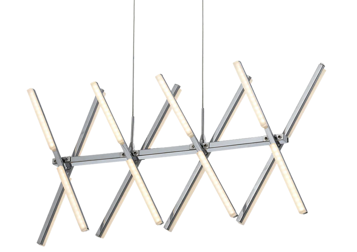 Silver LED Dining Lamp