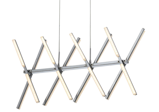 Silver LED Dining Lamp
