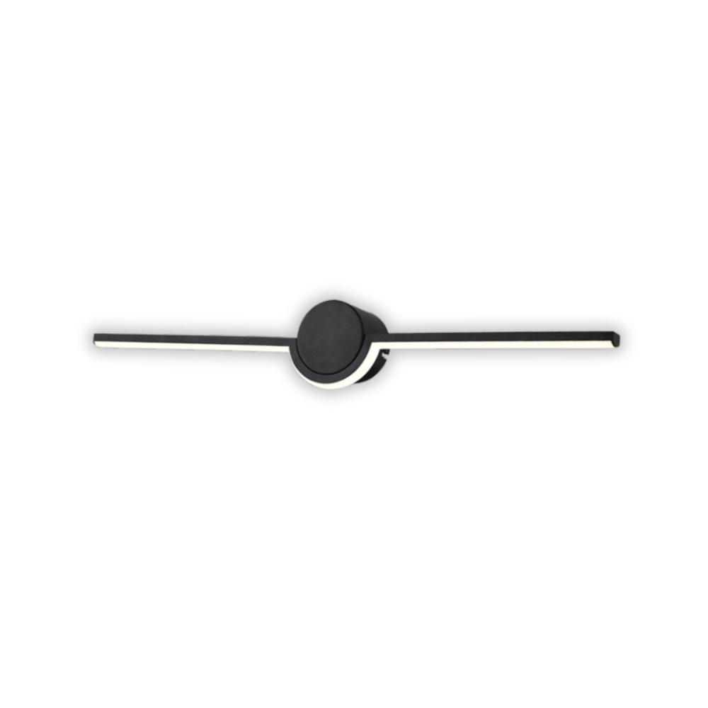 Brightstar WB197 LED Sand Black Wall Lamp