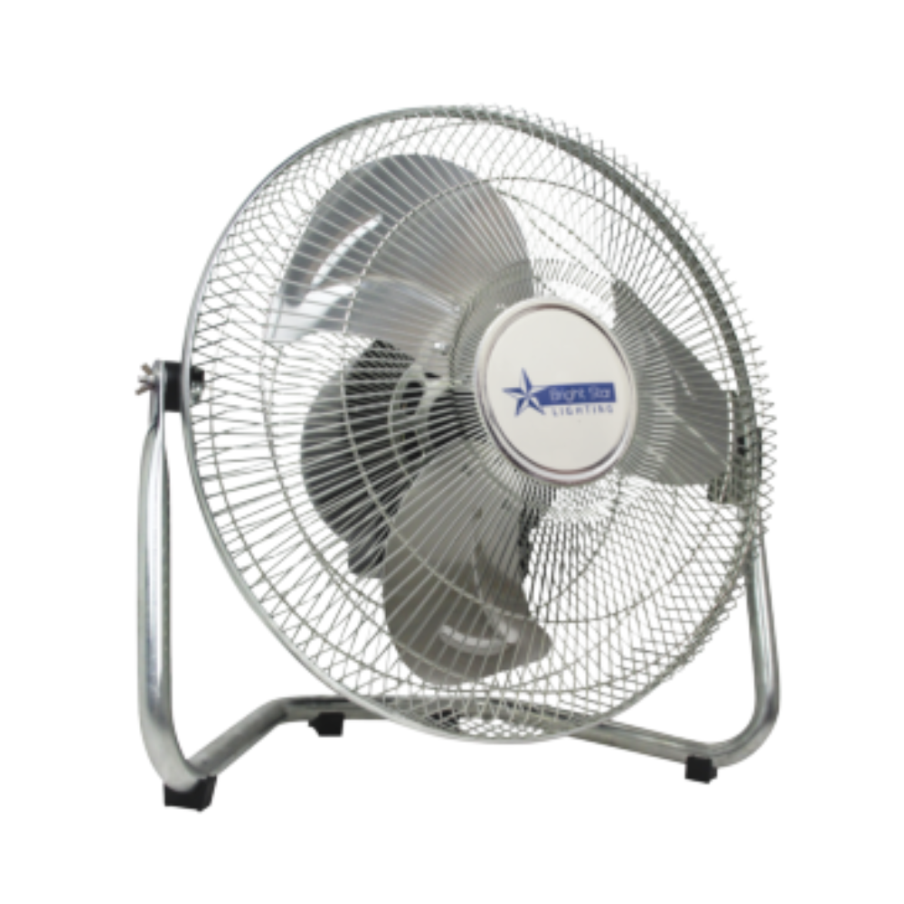 Brightstar FAN010 Chrome Floor Fan