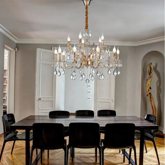 Whitehouse Lighting And Electrical Brightstar CH511/6 Crystal Chandelier Brightstar