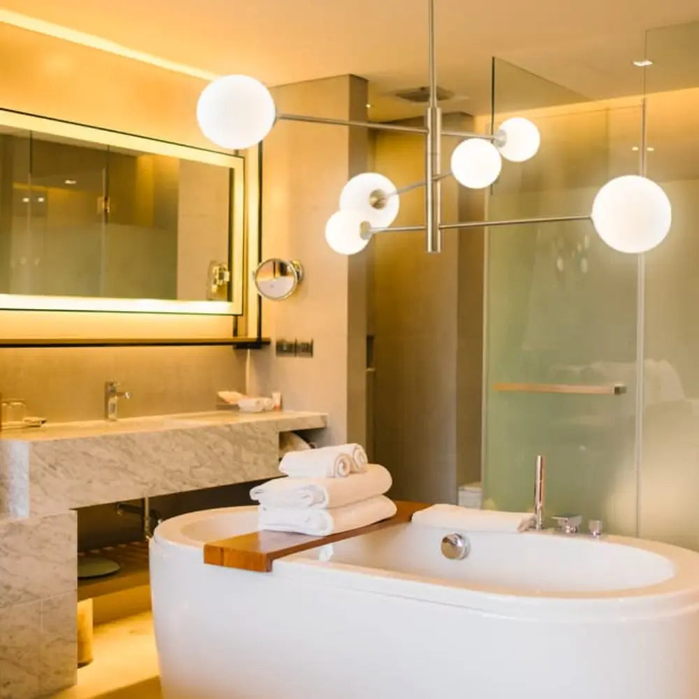 Whitehouse Lighting And Electrical Brightstar CH394/6 Gold Chandelier Brightstar