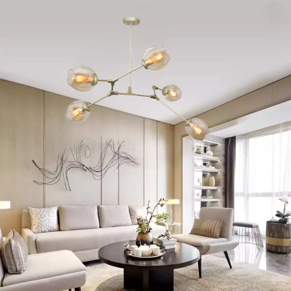 Whitehouse Lighting And Electrical Brightstar CH265/5 Gold Chandelier Brightstar