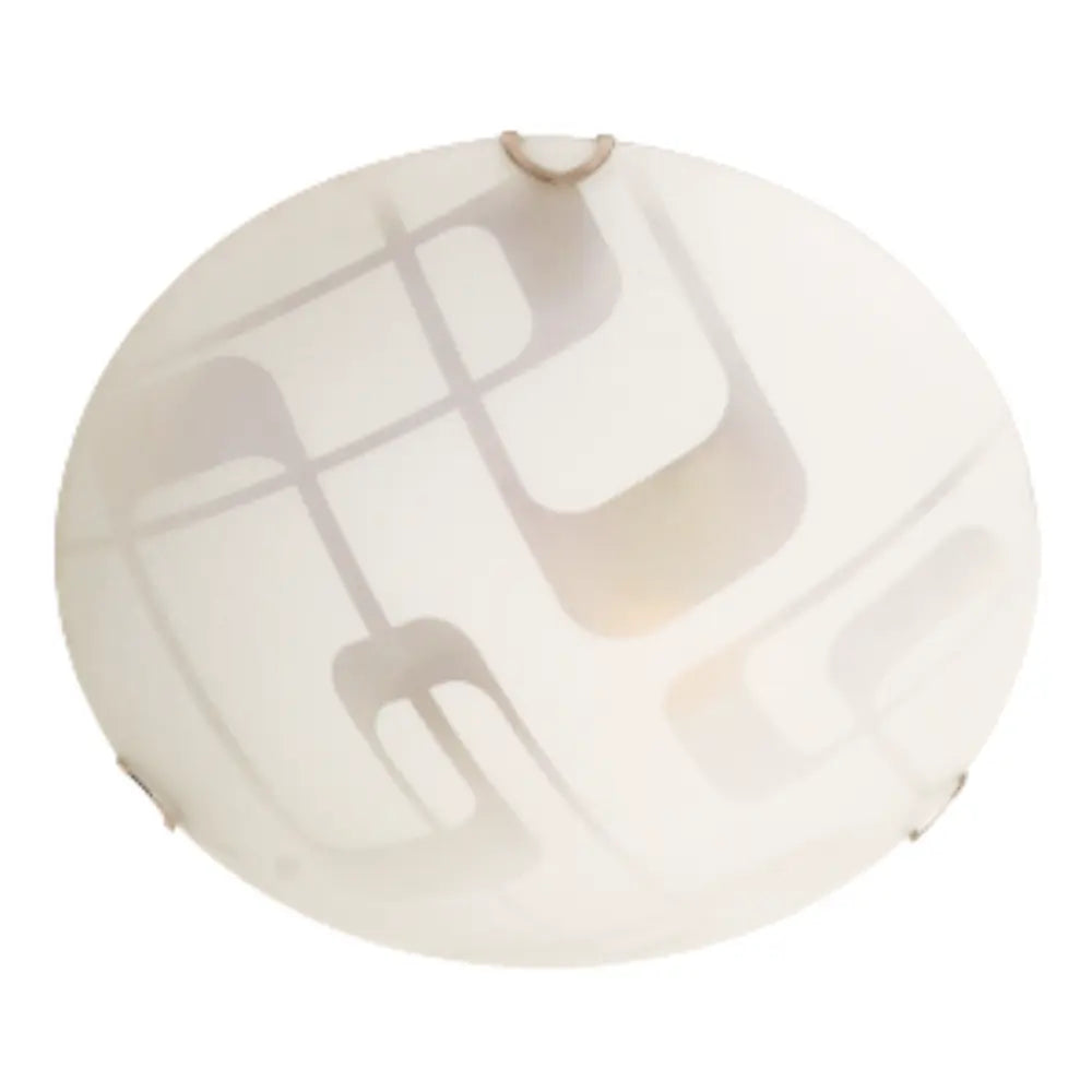 Whitehouse Lighting And Electrical Brightstar CF414 Frosted Glass Ceiling Fitting Brightstar