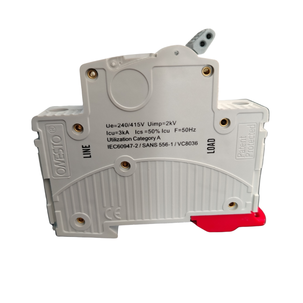 Onesto 32A 1P 3kA MCB Grey Toggle