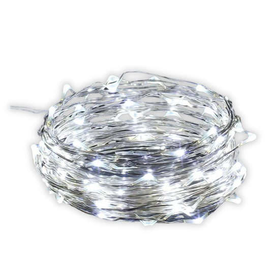 Flash 100 LED Fairy Light 10M IP65 6000K