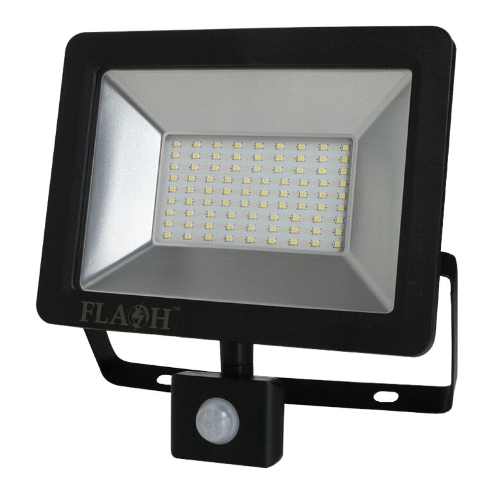 Flash 50W LED Floodlight With Motion Sensor
