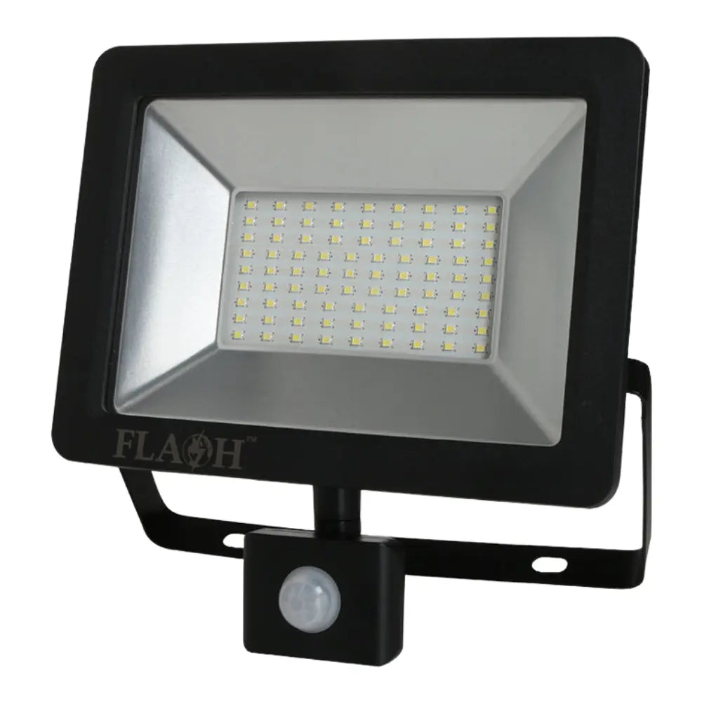 Whitehouse Lighting And Electrical Flash 50W LED Floodlight With Motion Sensor Flash