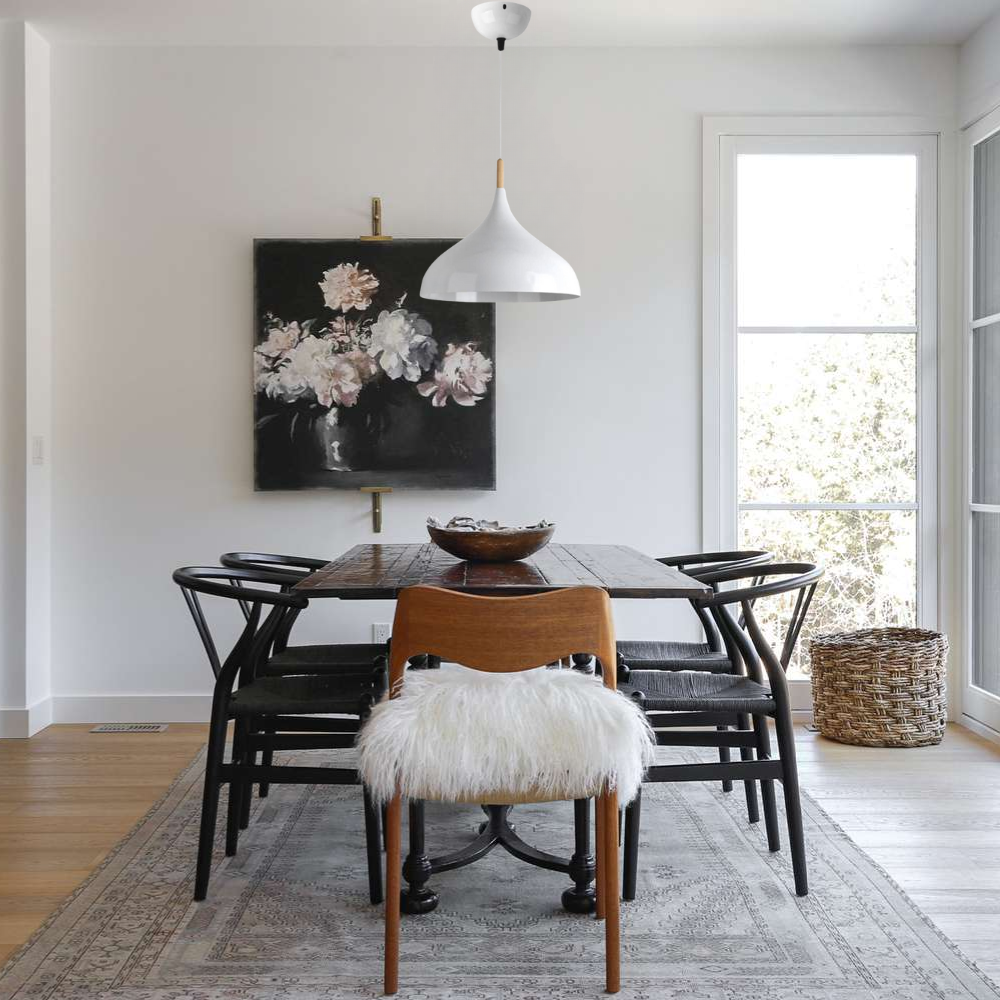 White Dining Lamp