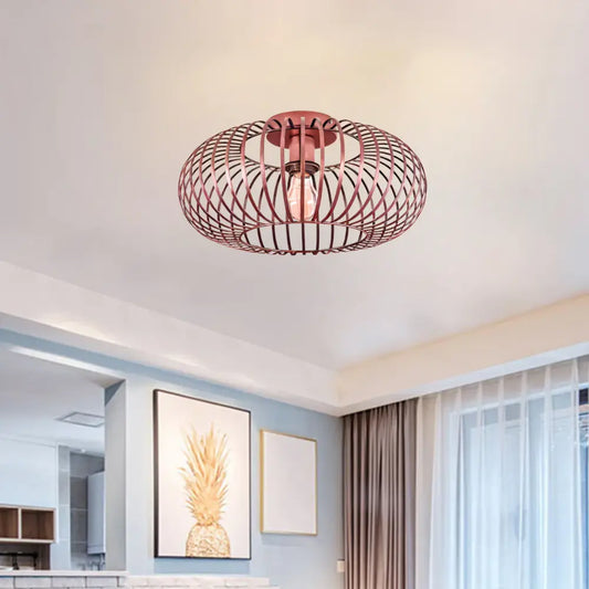 Whitehouse Lighting And Electrical WHL&E 6064 Rose Gold Ceiling Light Whitehouse Lighting And Electrical