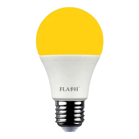 Flash 6W LED Yellow A60 Bulb E27