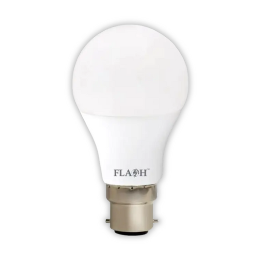 Flash 12W LED A60 Bulb B22 6000K
