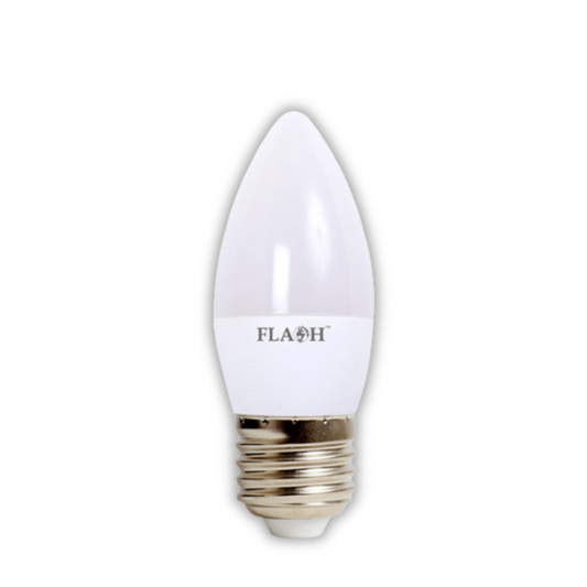 Flash 3W LED Candle Bulb B22 6000K