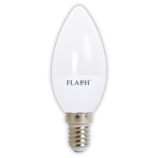 Flash 3W LED Candle Bulb E14 3000K