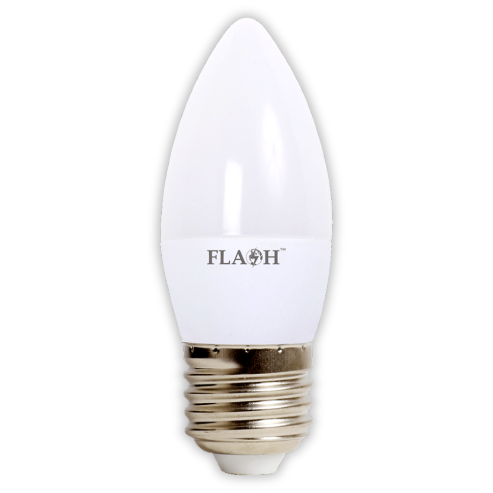 Flash 3W LED Candle Bulb E27 3000K