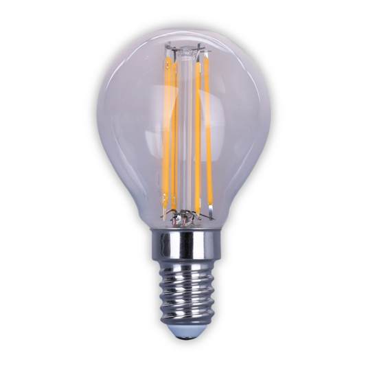 Flash 4W LED Clear Golf Ball Bulb E14 2700K