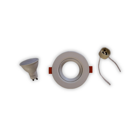 Flash 4W LED Basic 3-IN-1 6000K Downlight Kit
