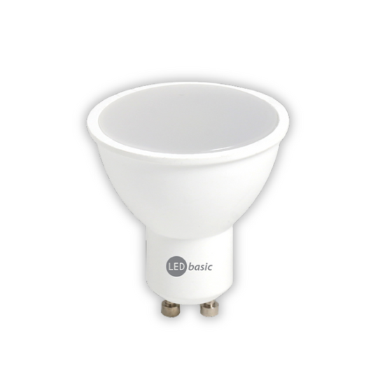 Flash 5W LED Basic Frosted GU10 Downlight 6000K