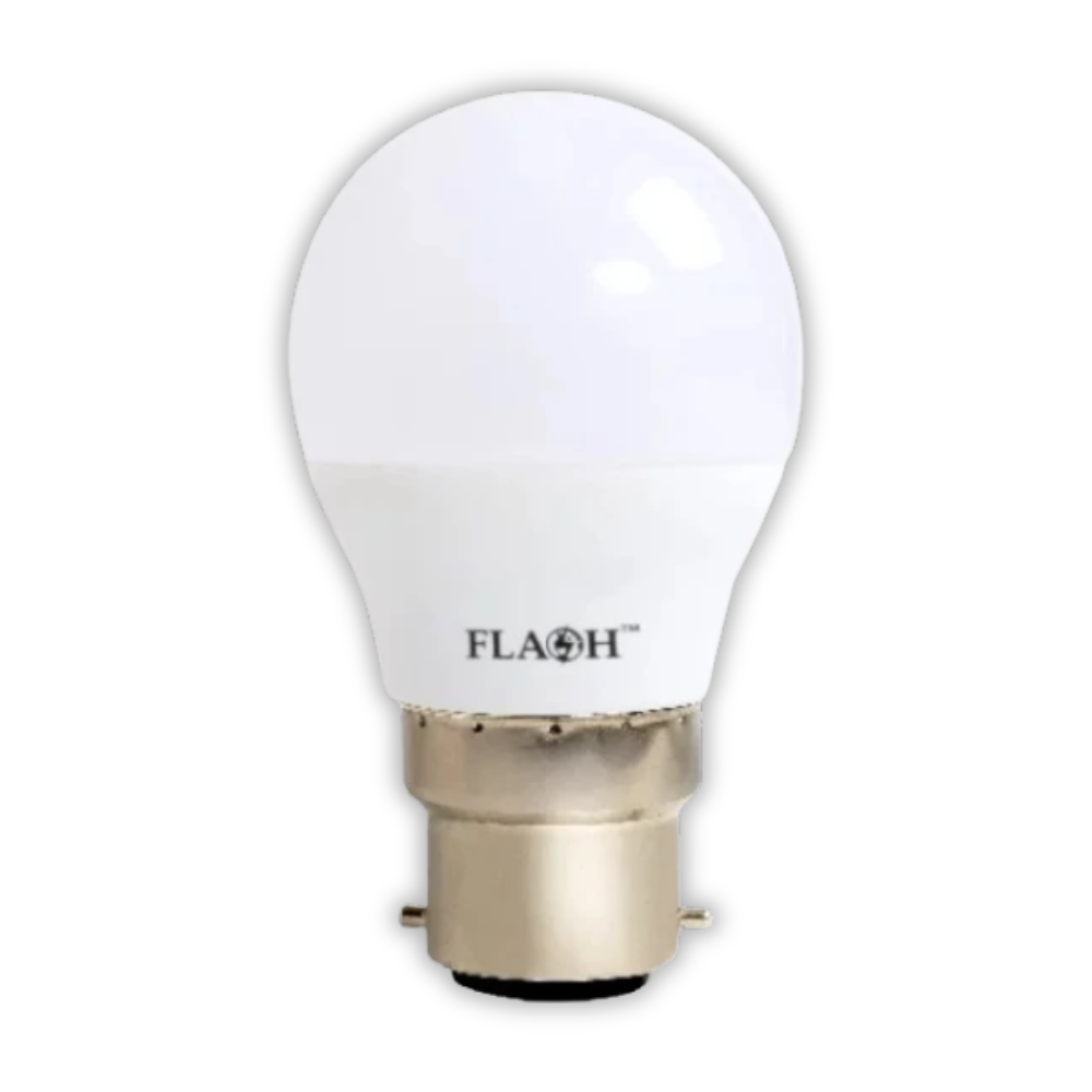 Flash 4W LED Basic A60 Opal Bulb B22 6000K