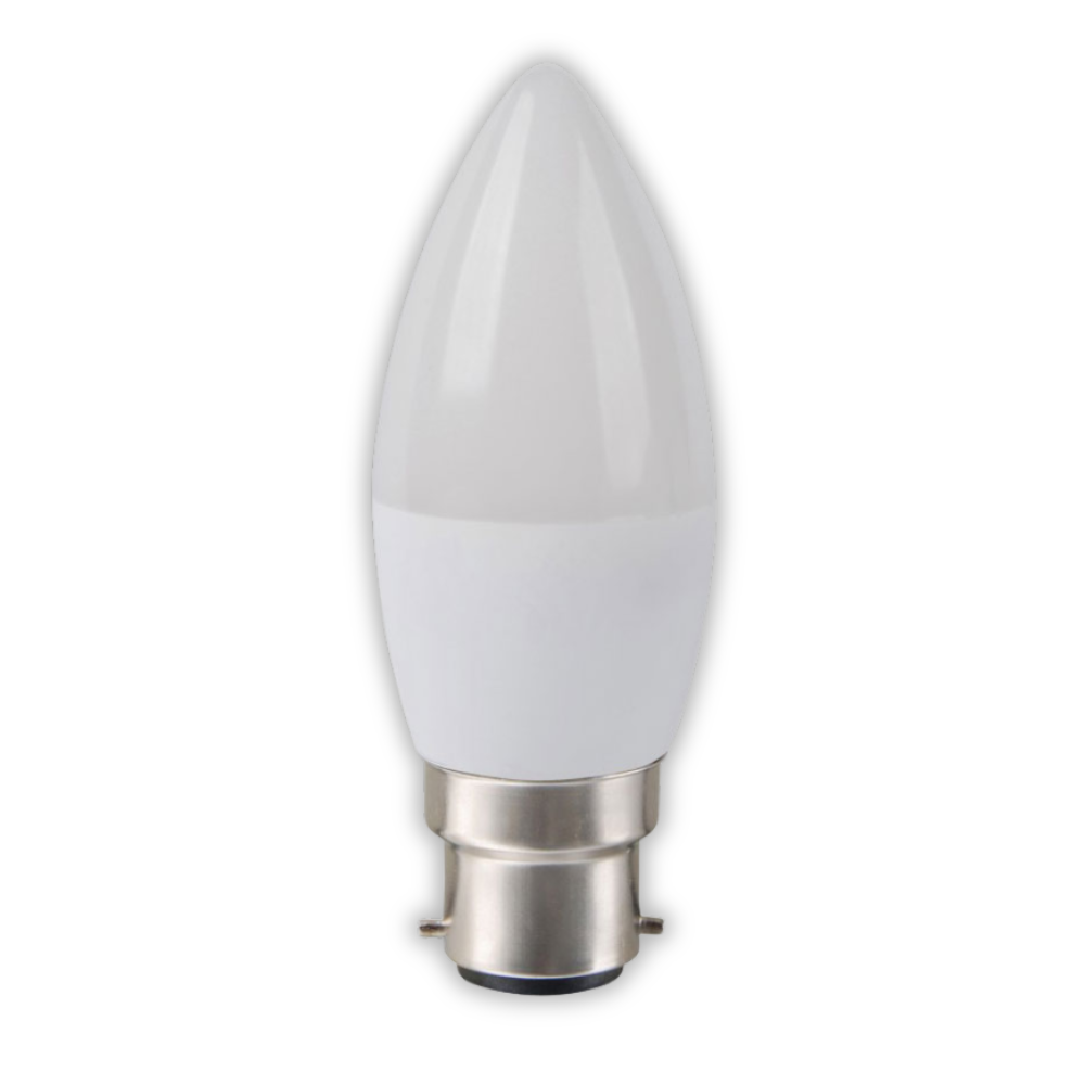 Starlit 5W LED Candle Bulb B22 6000K
