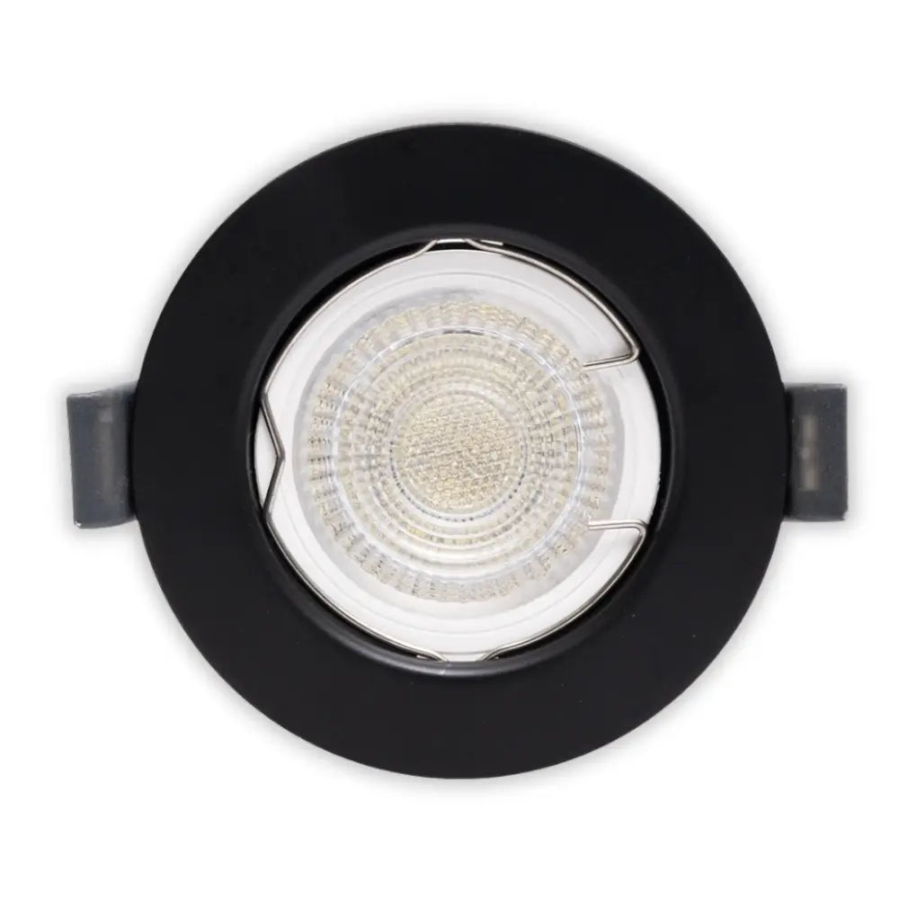 Eurolux Matte Black Downlight Fitting 81x40MM - Whitehouse Lighting And Electrical
