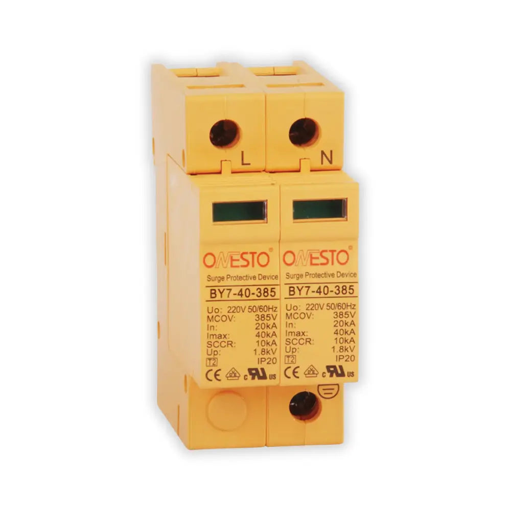 Whitehouse Lighting And Electrical Onesto 2P Surge Arrester 600V DC Onesto