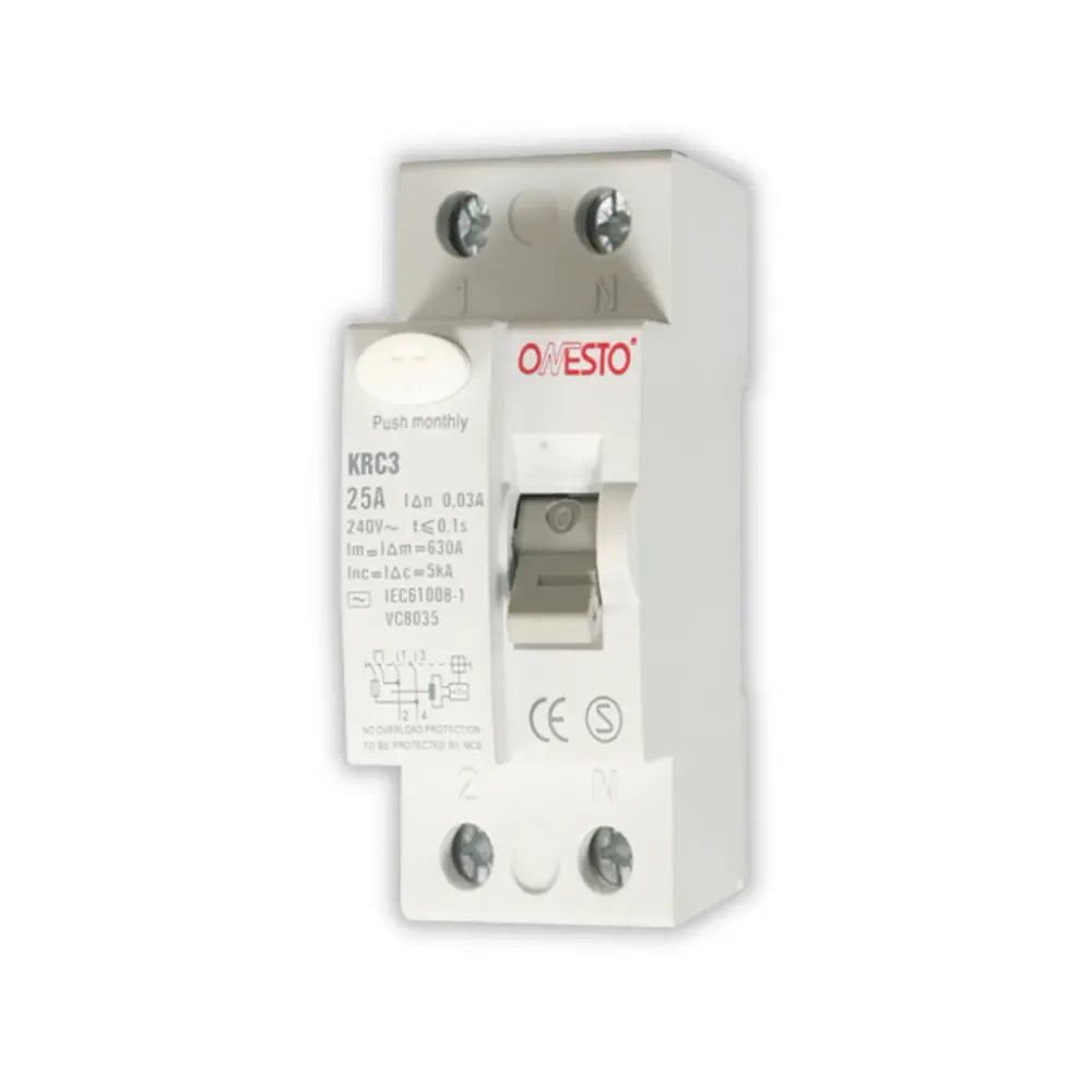 Onesto 63A 1P With N Earth Leakage - Whitehouse Lighting And Electrical