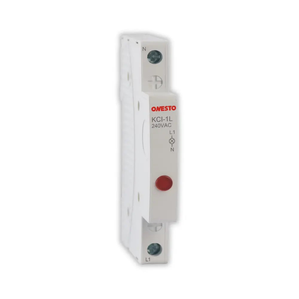 Onesto Red Indicator Switch - Whitehouse Lighting And Electrical