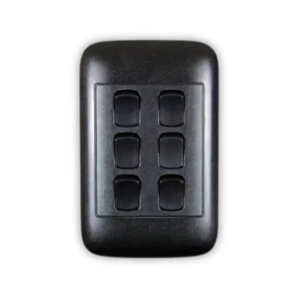 Onesto Oracle 4x2 6Lever 1Way Black - Whitehouse Lighting And Electrical