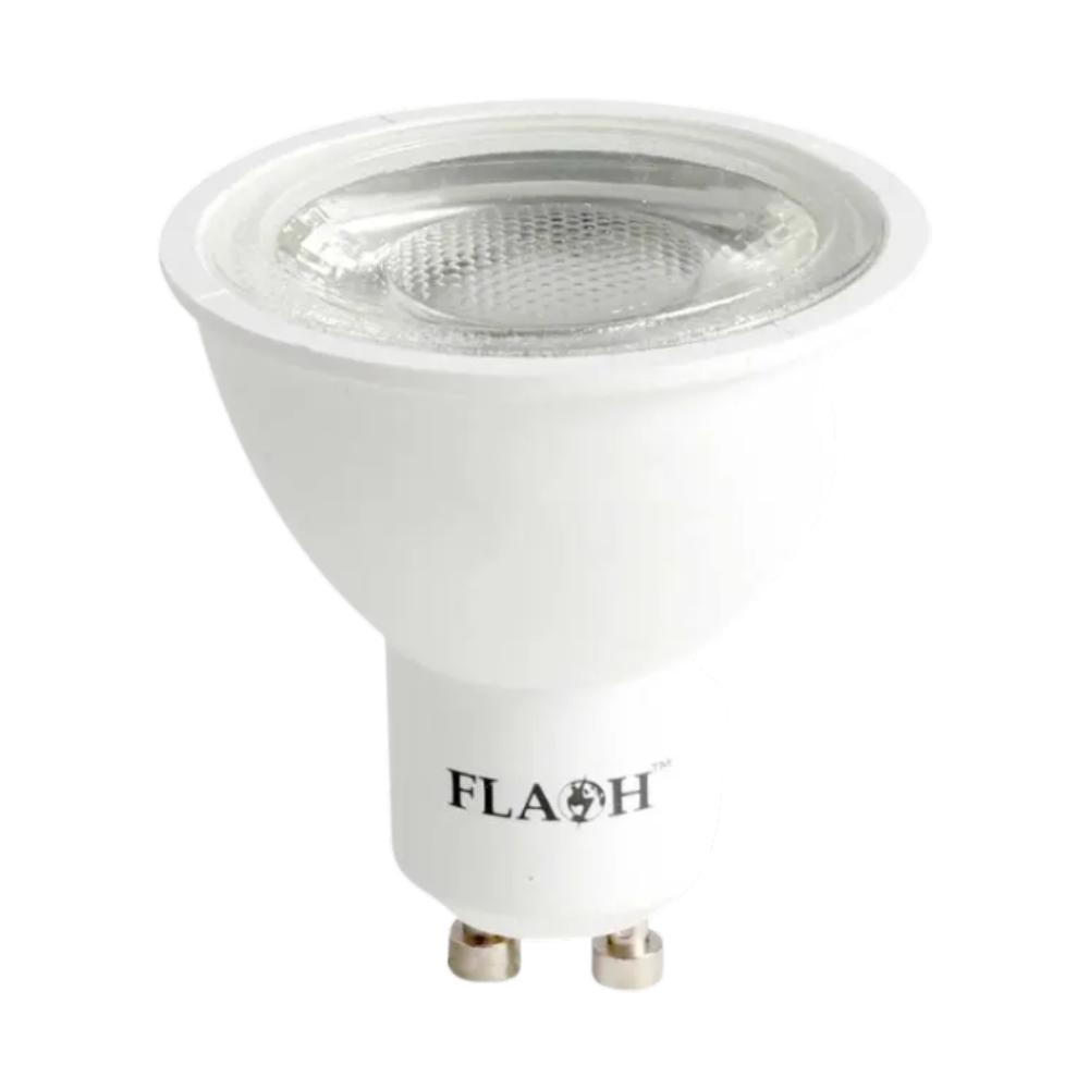 Flash 6W LED Clear GU10 Downlight 3000K