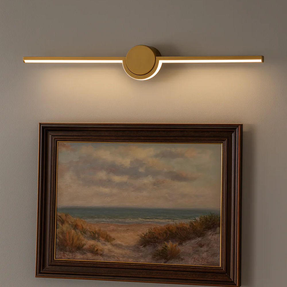 Brightstar WB198 LED Gold Wall Lamp