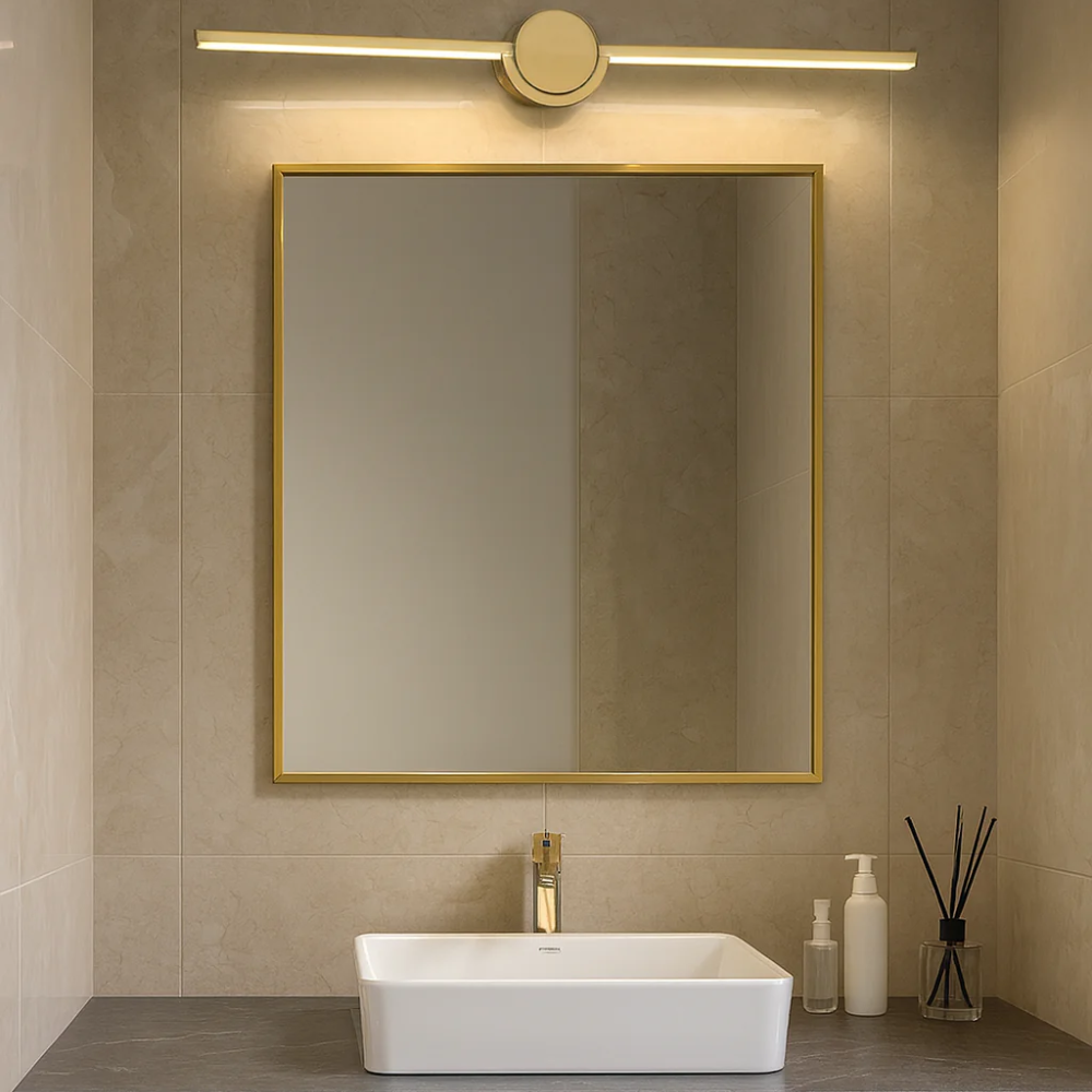 Brightstar WB198 LED Gold Wall Lamp