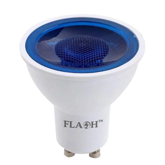 Flash 6W LED Blue GU10 Downlight