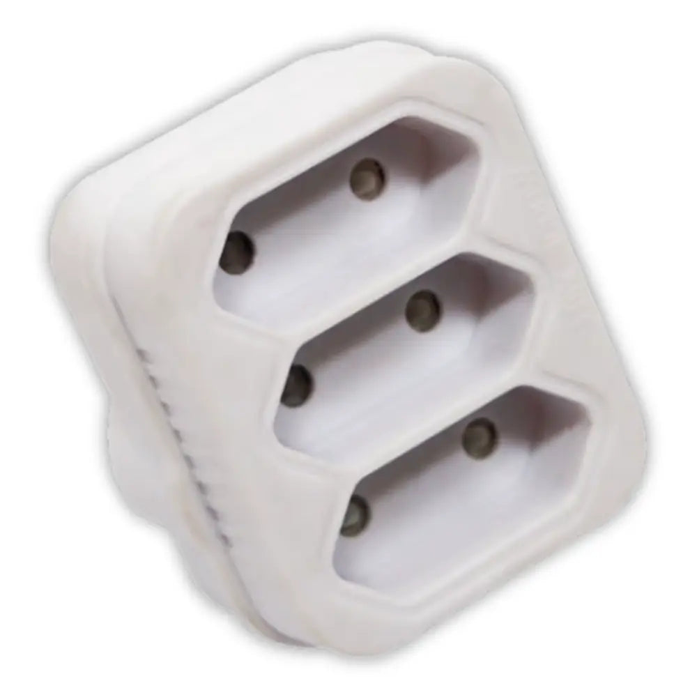 Lear 3x 2 Pin Adaptor - Whitehouse Lighting And Electrical