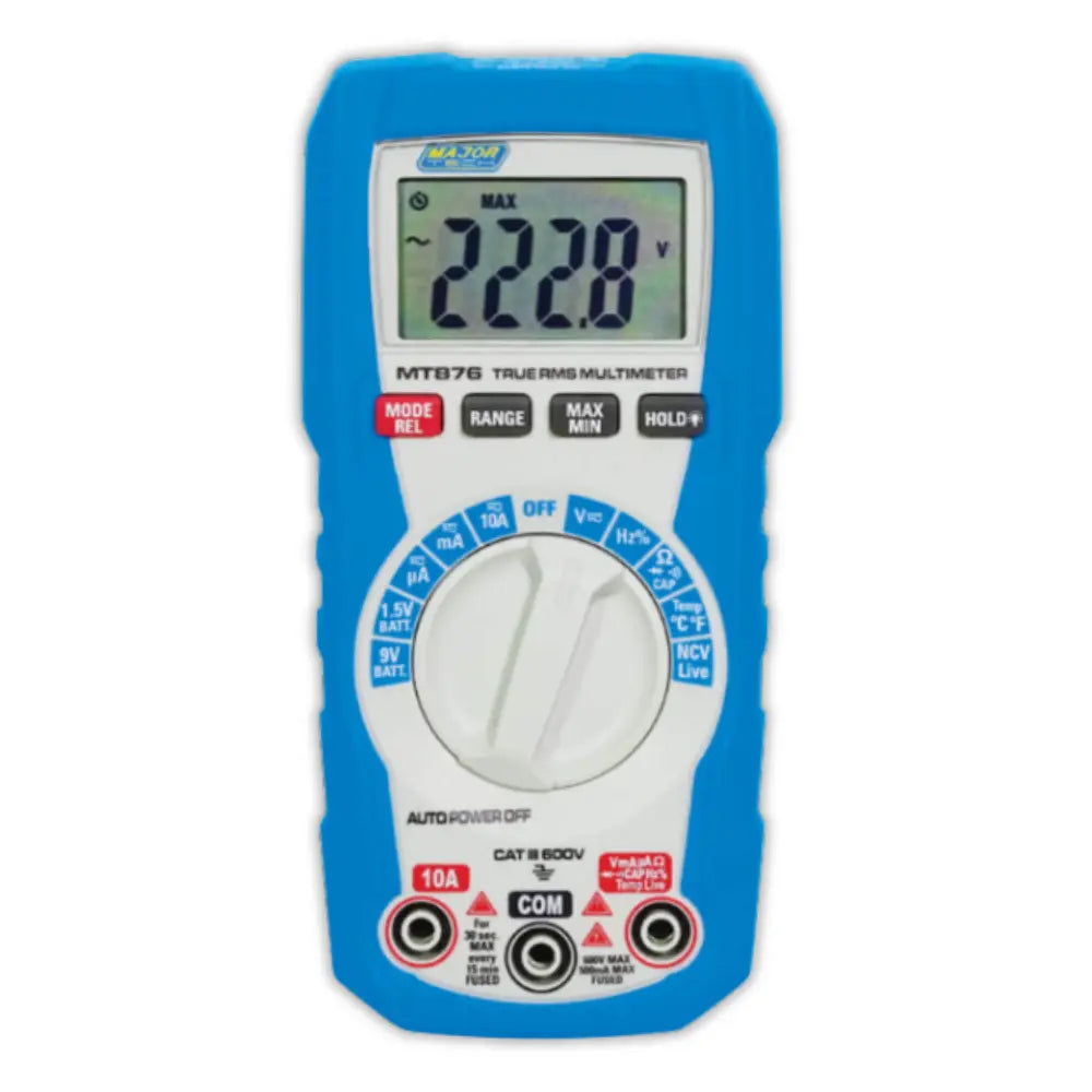 Major Tech 600V AC/DC Multimeter - Whitehouse Lighting And Electrical
