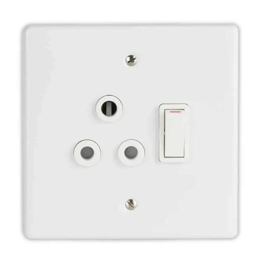 Crabtree 4x4 Single Wall Socket - Whitehouse Lighting And Electrical