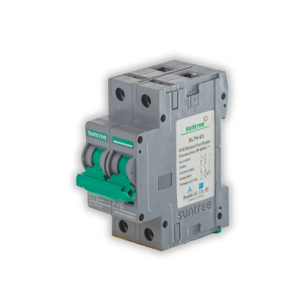 Suntree 25A 2P 550VDC Miniature Circuit Breaker - Whitehouse Lighting And Electrical
