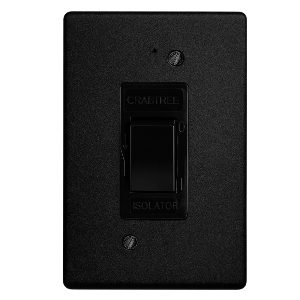 Whitehouse Lighting And Electrical Crabtree 4x2 30A Isolator Graphite Crabtree