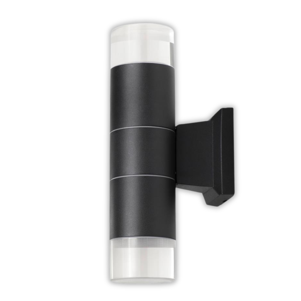 Whitehouse Lighting And Electrical WHL&E Black UP-Down Facing Wall Lamp Whitehouse Lighting And Electrical