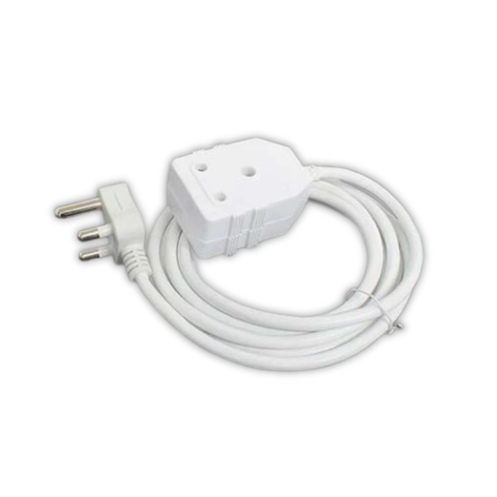 Cablix 10M 1MM White Extension Cord - Whitehouse Lighting And Electrical