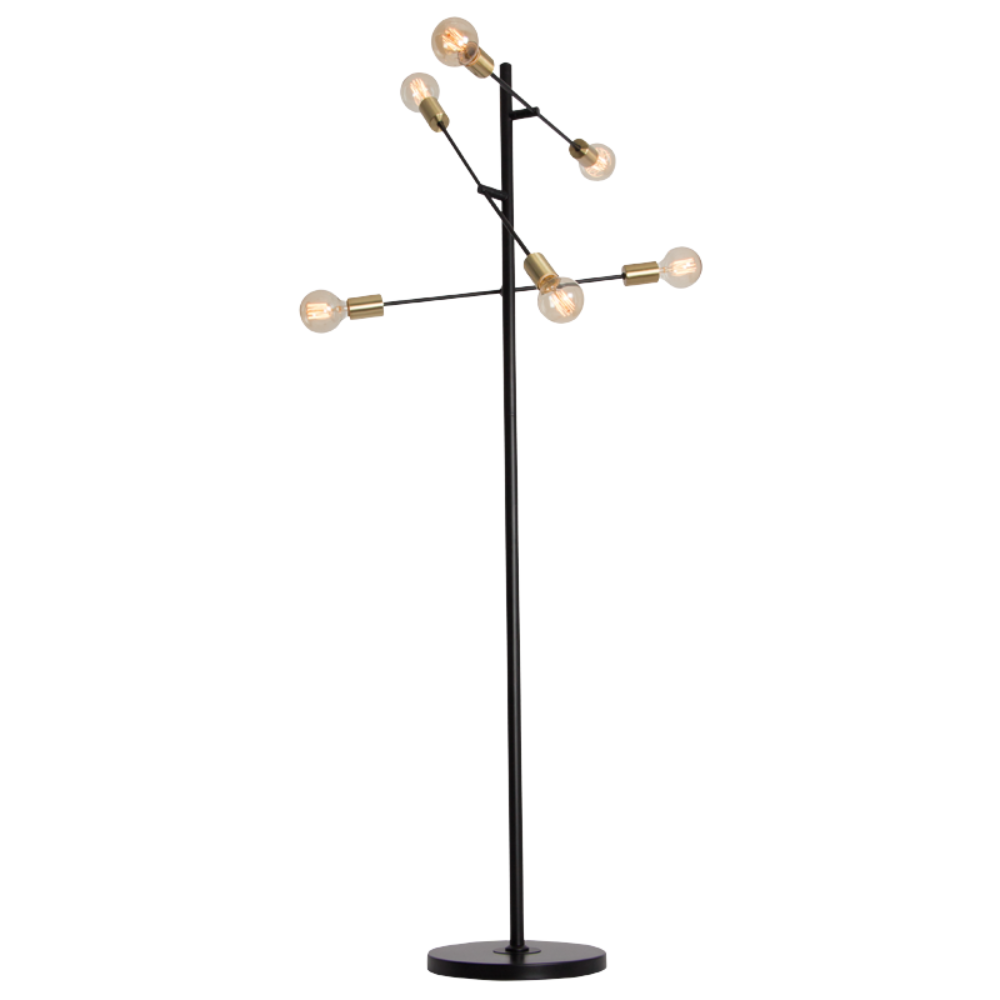 Brightstar SL080 Black Floor Lamp