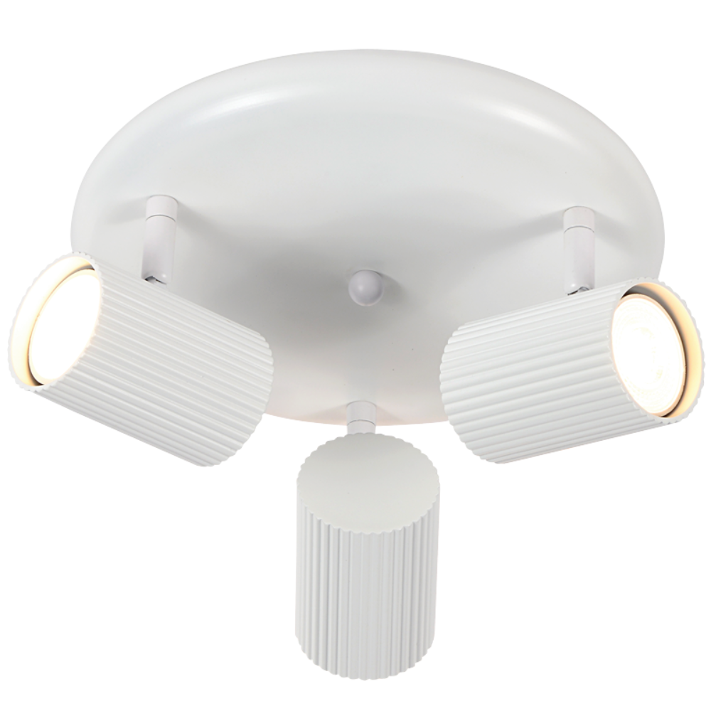 Brightstar S415/3 Matte White Spotlight