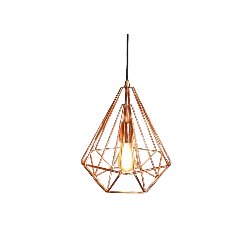 Rose Gold Dining Lamp