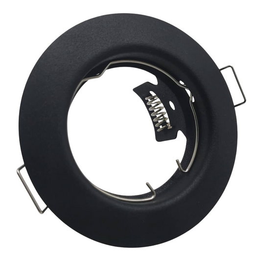 Black Downlight Fitting 80MM