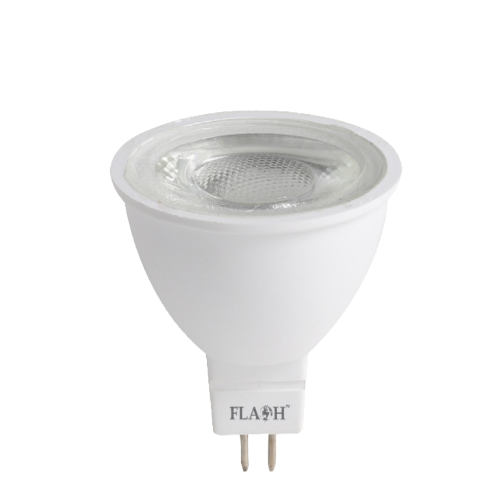 Flash LED GU10 Bulb 7W 6000K Clear