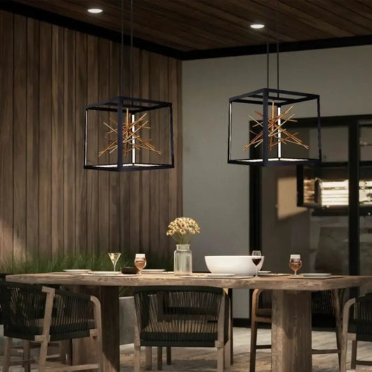 Brightstar PEN817 Black Designer Pendant - Whitehouse Lighting And Electrical