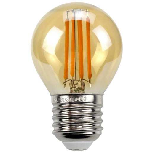 4W Filament Bulb E27 3000K G45