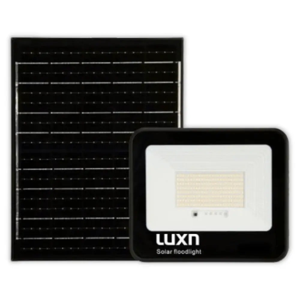 Luxn 200W Solar Floodlight - Whitehouse Lighting And Electrical