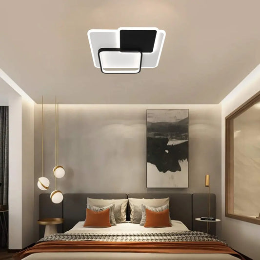 Whitehouse Lighting And Electrical Brightstar CF612 CCT Black & White Ceiling Fitting Brightstar